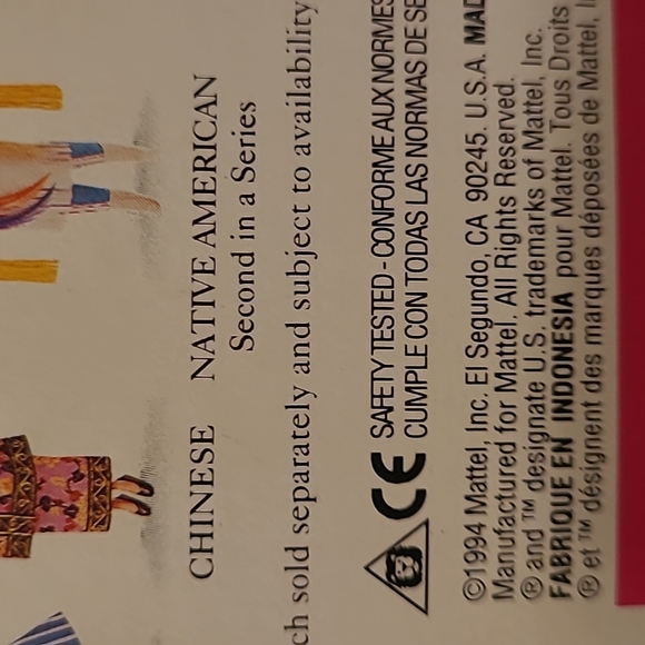 Third Edition 1994 Native American Babie. NIB. Vintage - Picture 5 of 5